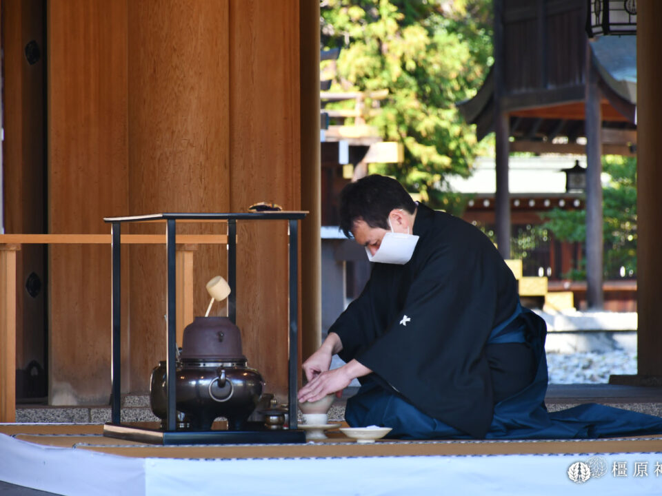 明治祭併石州流献茶祭（11/3）